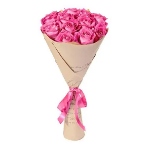 Шикарный букет Розовых Роз